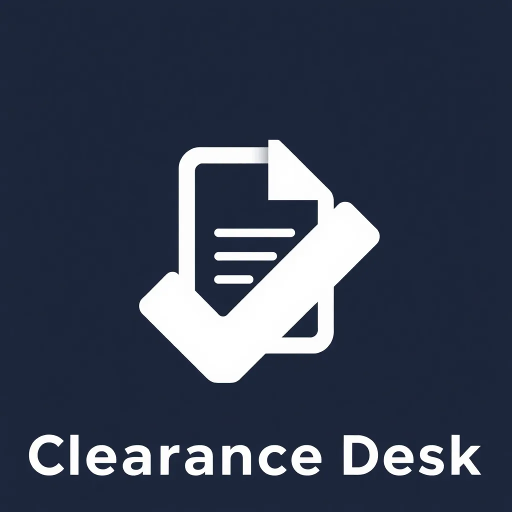 Clearance Desk